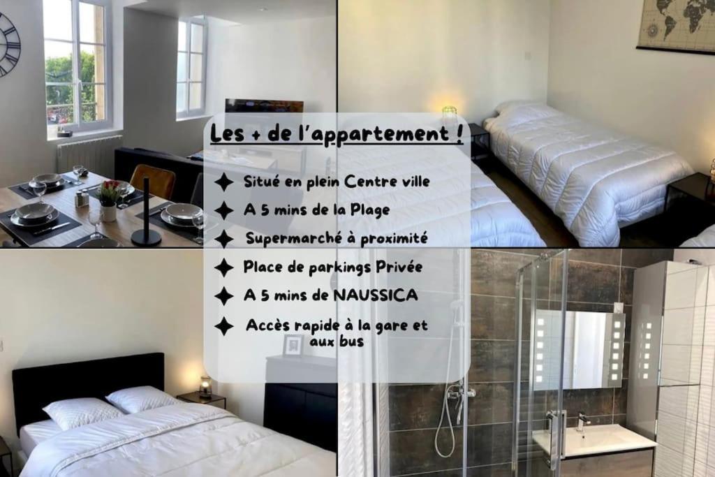 Les Vagues D'Opale Apartment Boulogne-sur-Mer Bagian luar foto